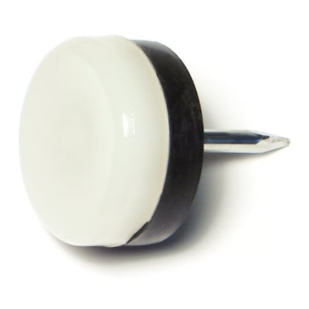 Midwest Fastener 7/8" Natural Nylon Plastic Cushion Tack Glides 10PK 76624